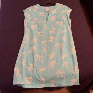 Sale - Three Islands coral print shift